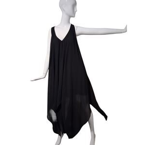 Michael Kors Asymmetrical Women's size L  Chiffon Witchy Whimsigoth Fairy Dress